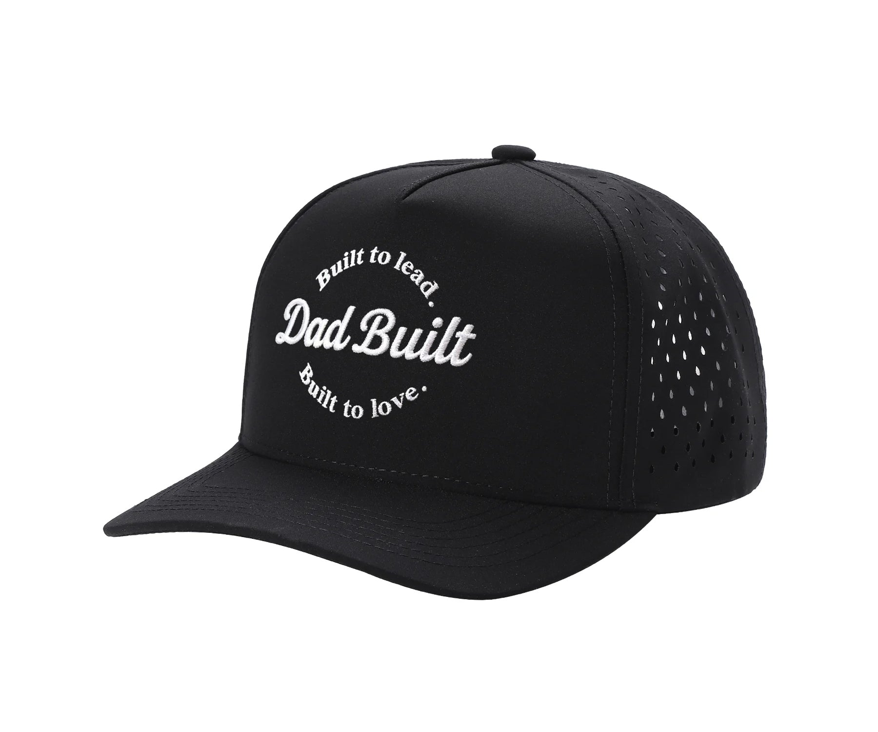 Dad Built - Sweat Proof - Black / White