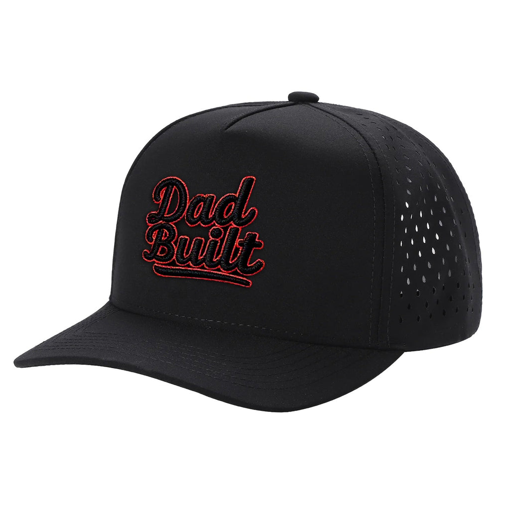 Dad Built Classic - Sweat Proof - Black / Red