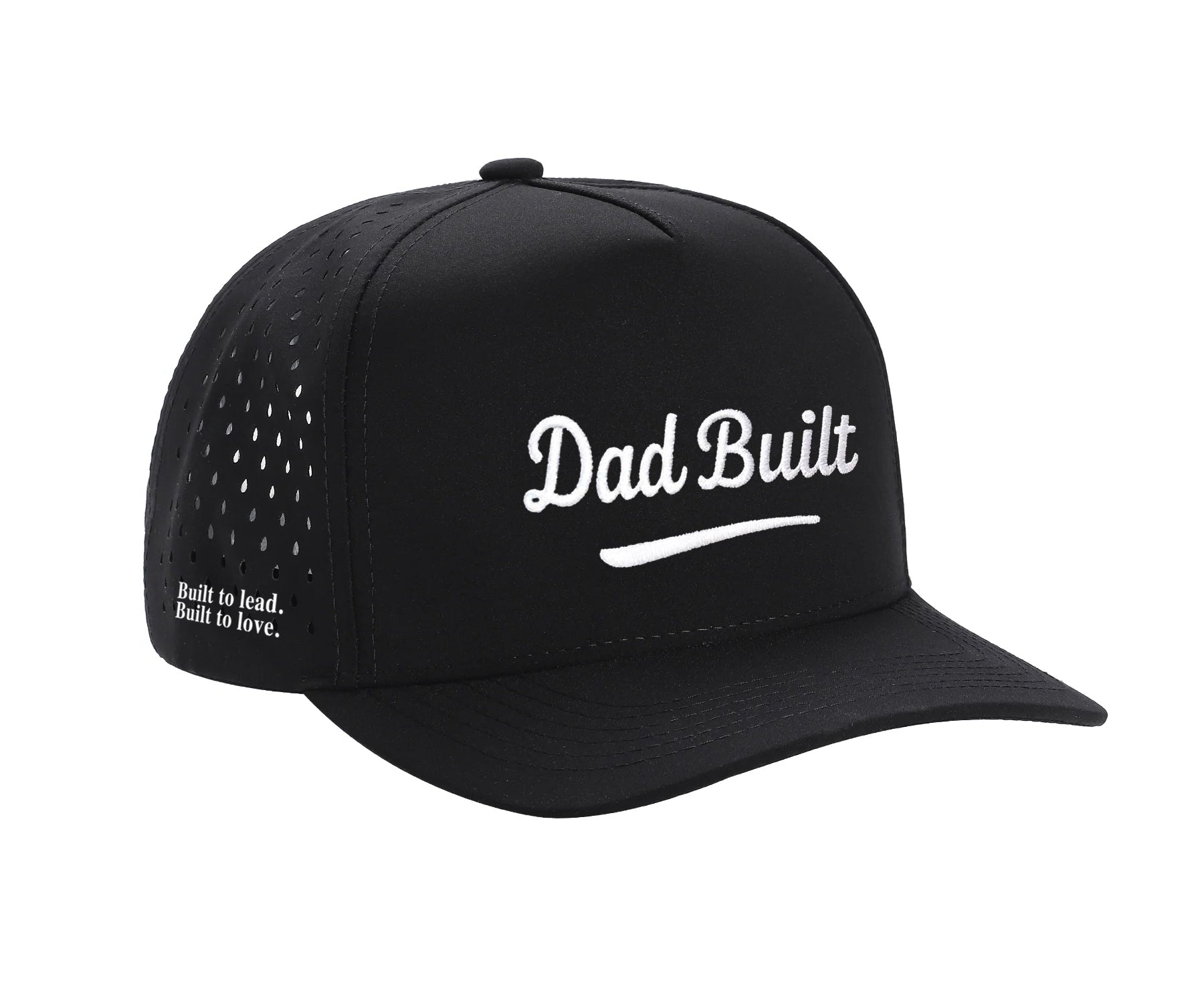 Dad Built - Sweat Proof - Black / White