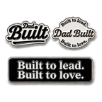 Dad Built 3-Pack Pins