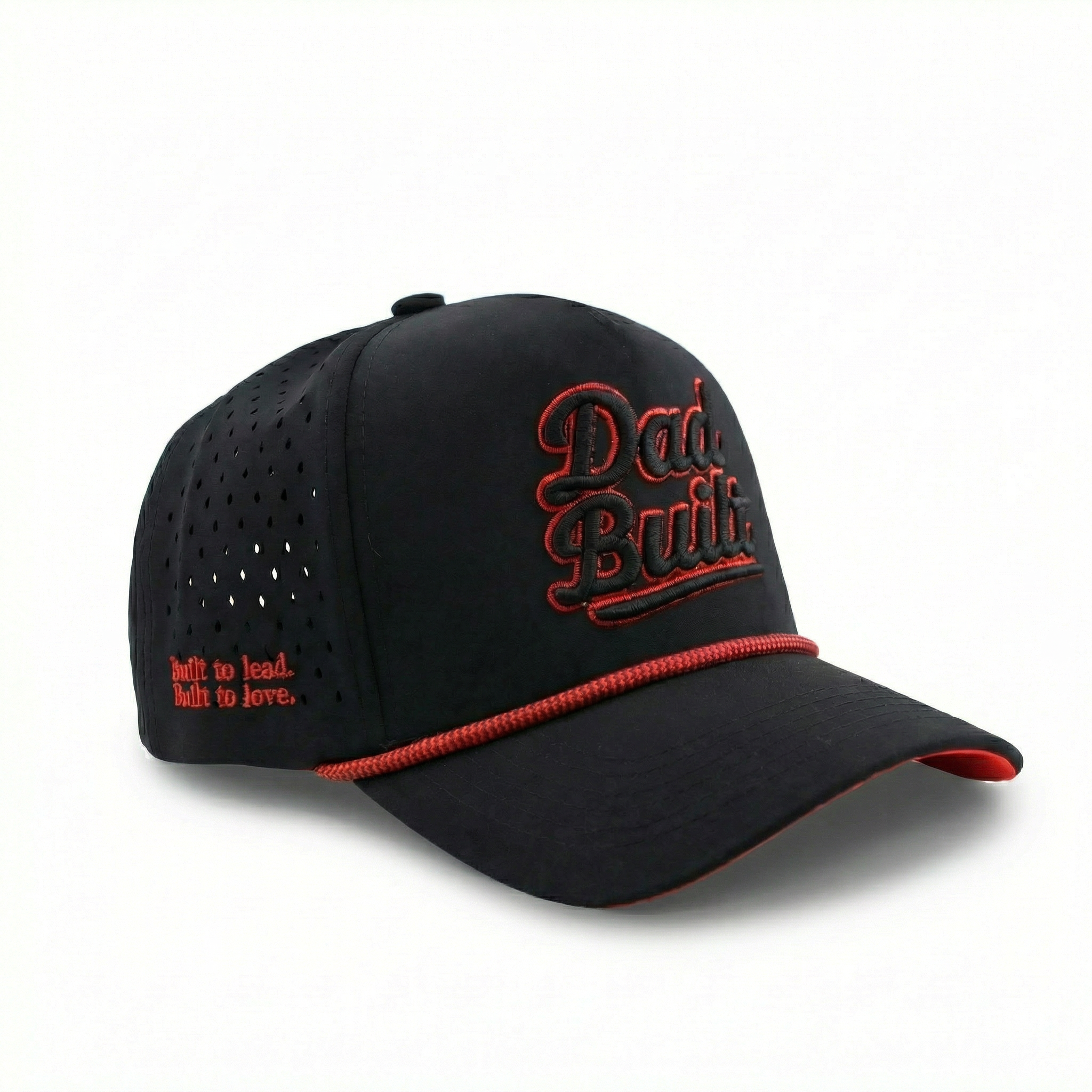 Dad Built Classic - Black / Red