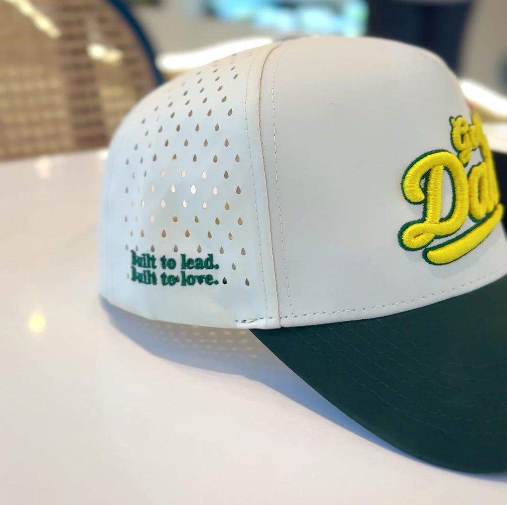 Golf Dad - White / Green