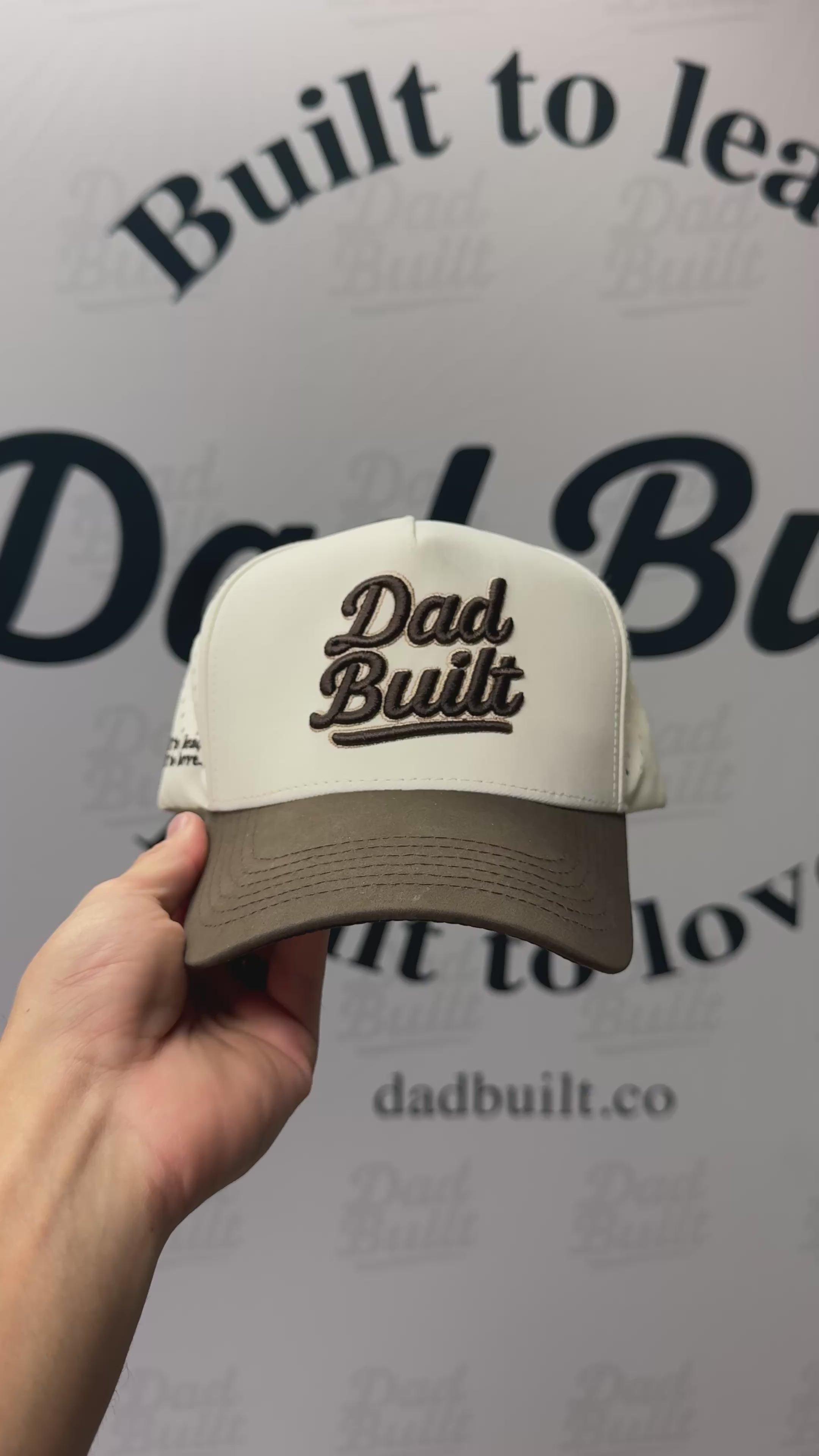 Dad Built Classic - Sweat Proof - Brown / Tan