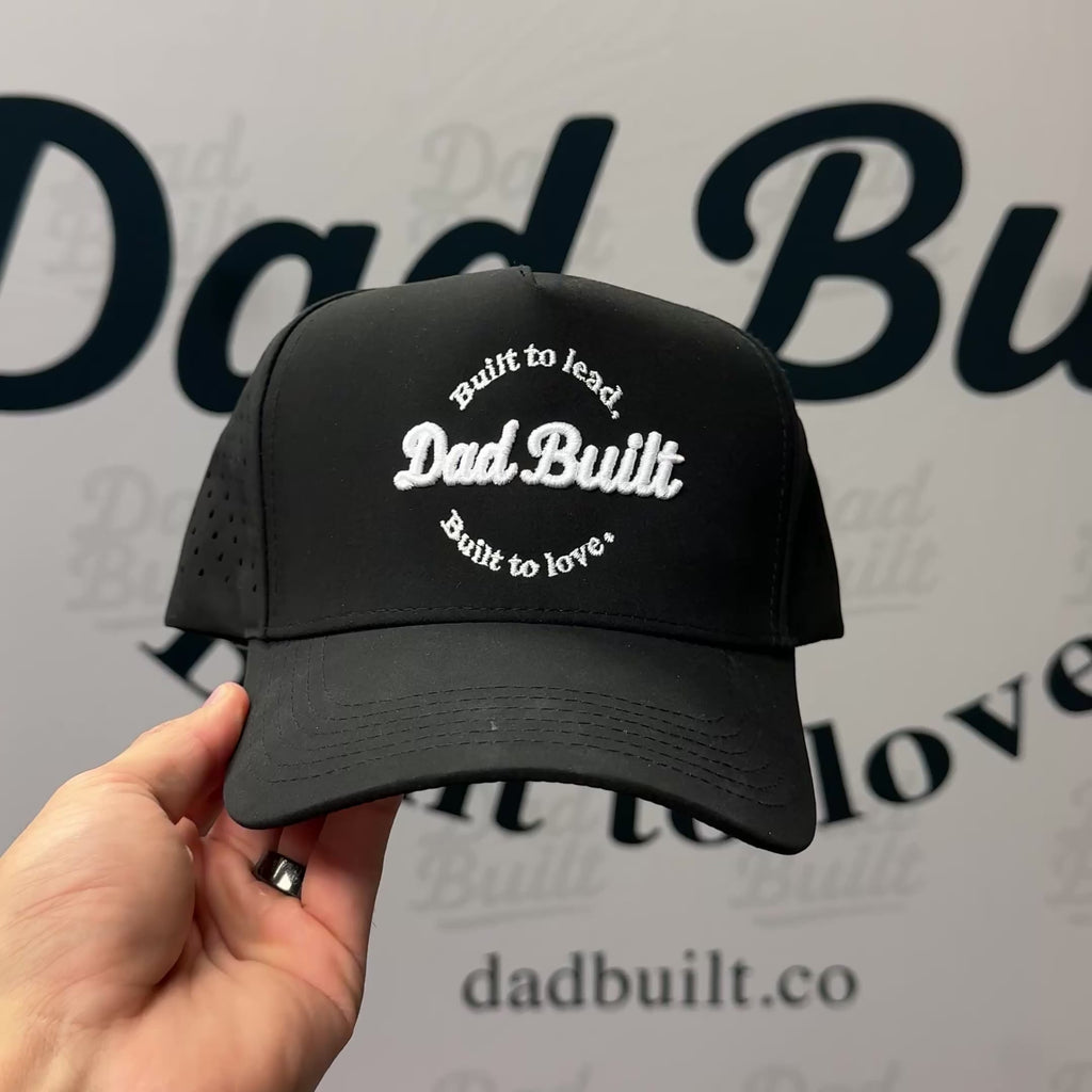 Dad Built - Sweat Proof - Black / White
