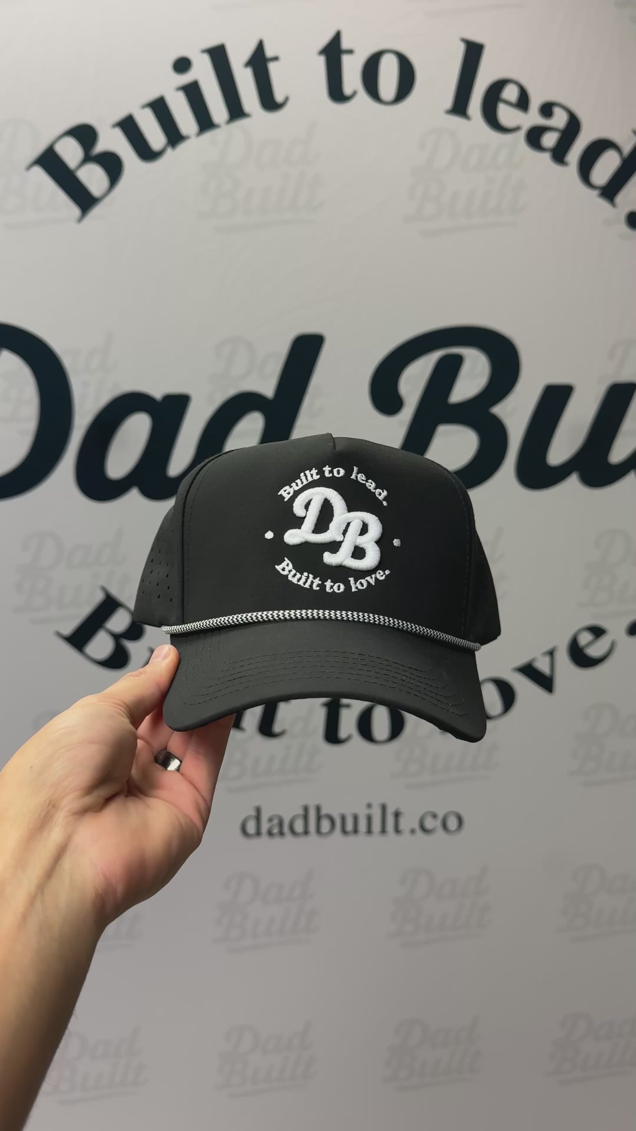 DB Logo - Sweat Proof - Rope - Black / White