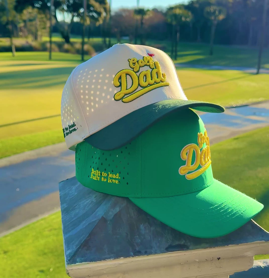 Golf Dad - White / Green