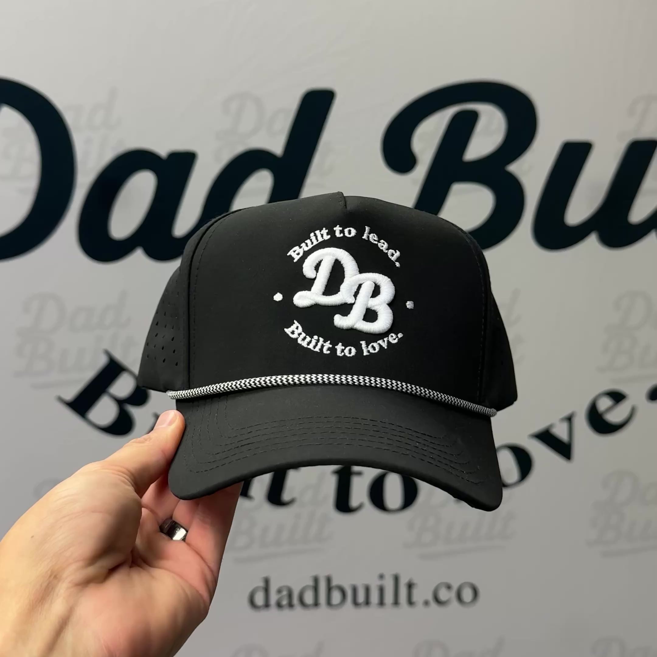 DB Logo - Sweat Proof - Rope - Black / White