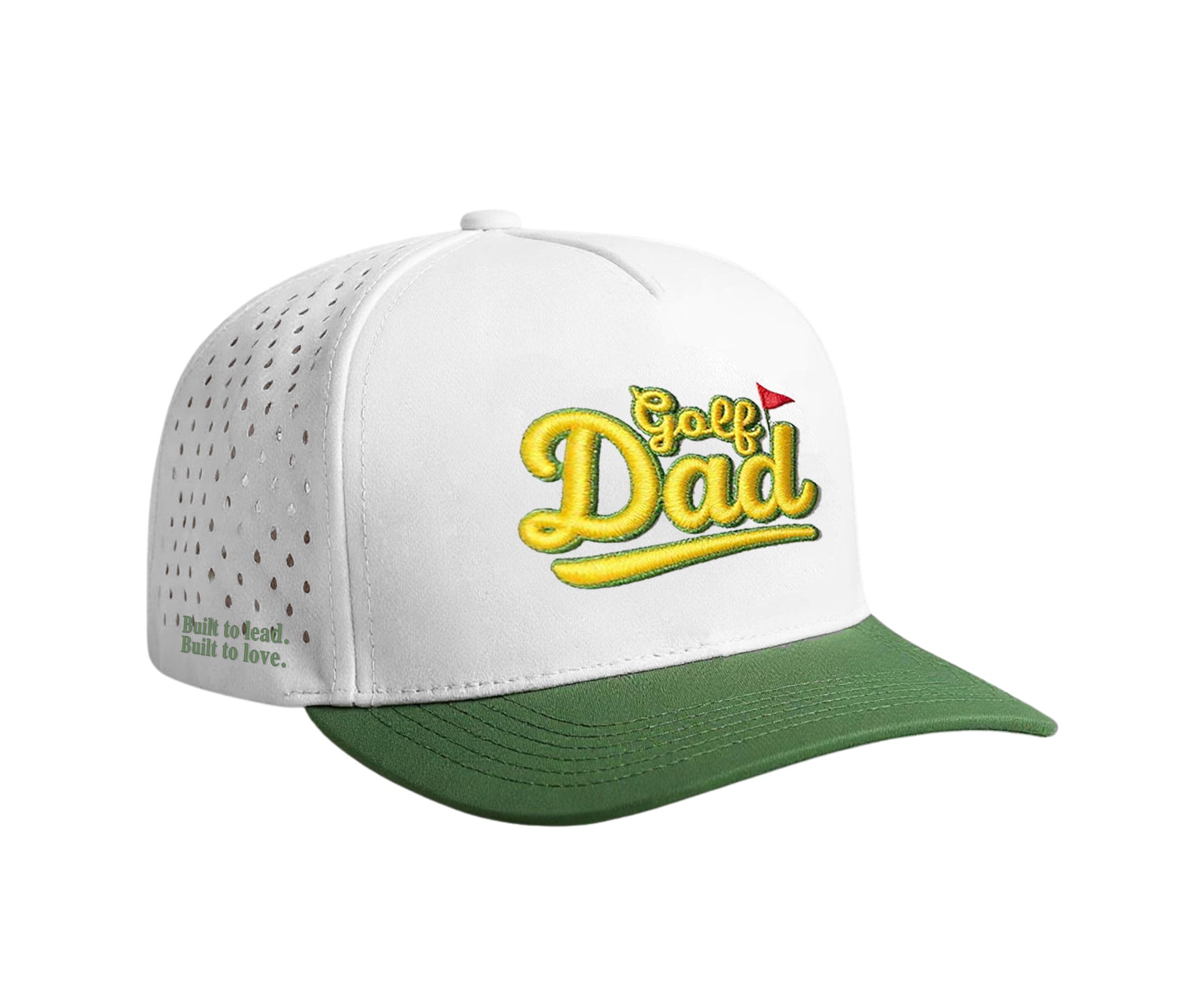 Golf Dad - Sweat Proof - Green / White